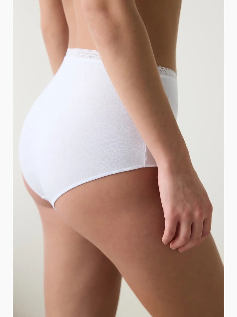 Donna easy trim vita alta penti Bianco - Kiabi