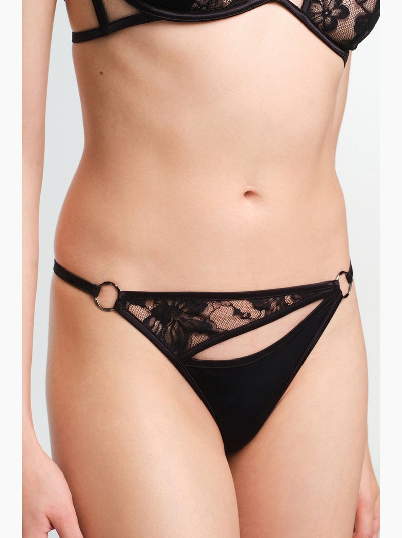 Donna vera string slip penti Nero - Kiabi