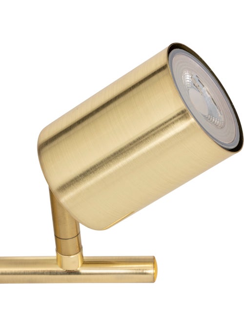 Doppio spot a parete regolabile compatibile con il soffitto - Kiabi Doppio spot a parete regolabile compatibile con il soffitto - Kiabi