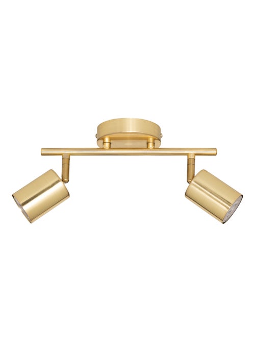 Doppio spot a parete regolabile compatibile con il soffitto - Kiabi Doppio spot a parete regolabile compatibile con il soffitto - Kiabi