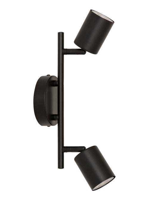 Doppio spot a parete regolabile compatibile con il soffitto - Kiabi Doppio spot a parete regolabile compatibile con il soffitto - Kiabi