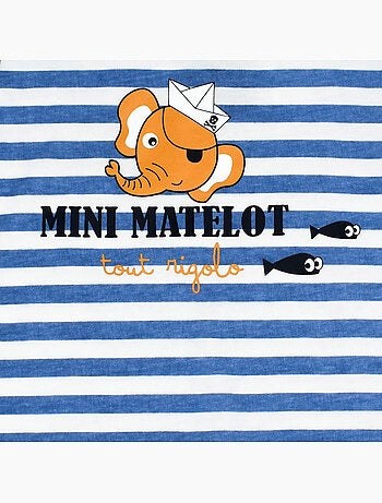Dormi bene senza piedi maglia 'Mini Sailor' DOO&BO