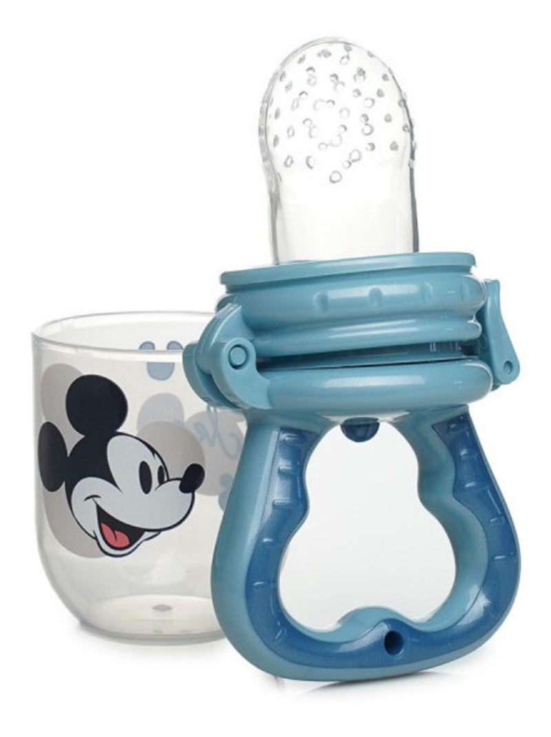 Dosatore frutta e verdura in silicone Mickey Disney Baby Thermobaby senza BPA Blu - Kiabi