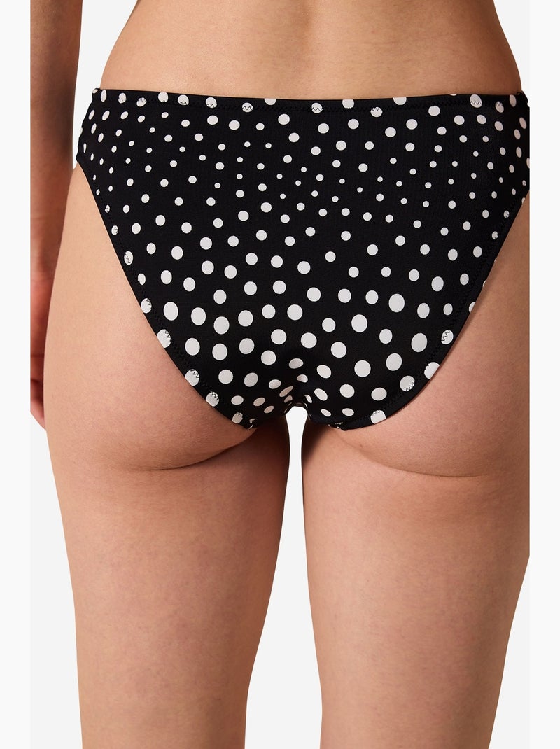 Dots chic slip bikini penti Nero - Kiabi