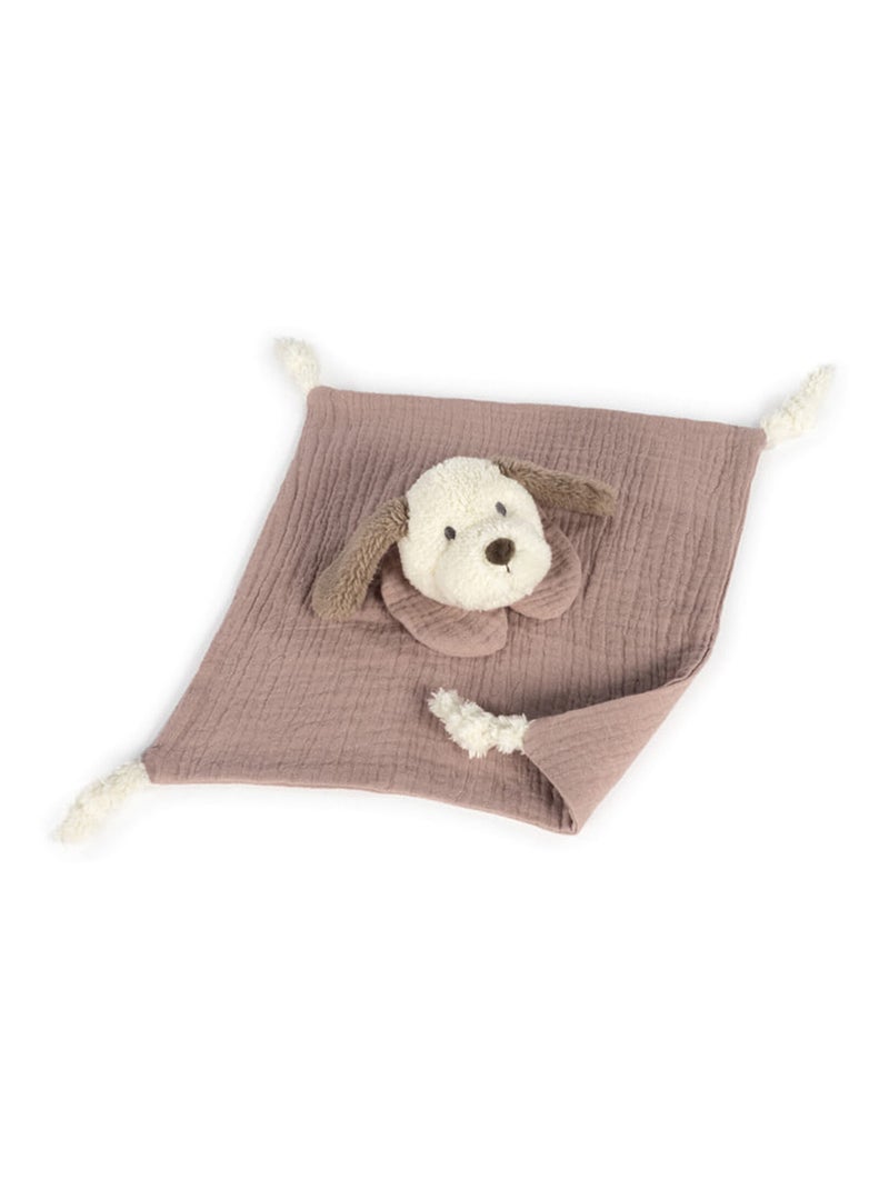 Doudou cane in mussola di cotone, sintra | Walking Mum Beige - Kiabi
