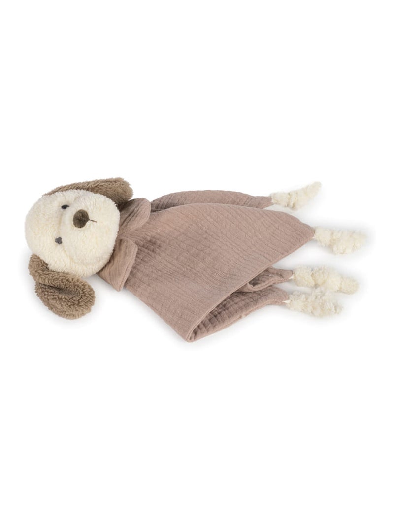 Doudou cane in mussola di cotone, sintra | Walking Mum Beige - Kiabi