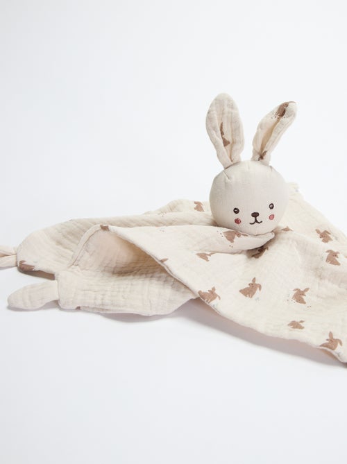 Doudou coniglio a fazzoletto - Kiabi