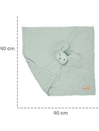Doudou coniglio in cotone bio certificato Oeko‑Tex – "Roba Lil Planet