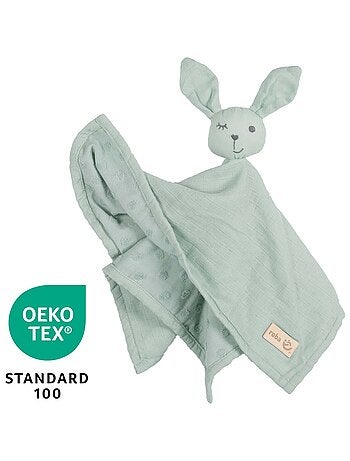 Doudou coniglio in cotone bio certificato Oeko‑Tex – "Roba Lil Planet