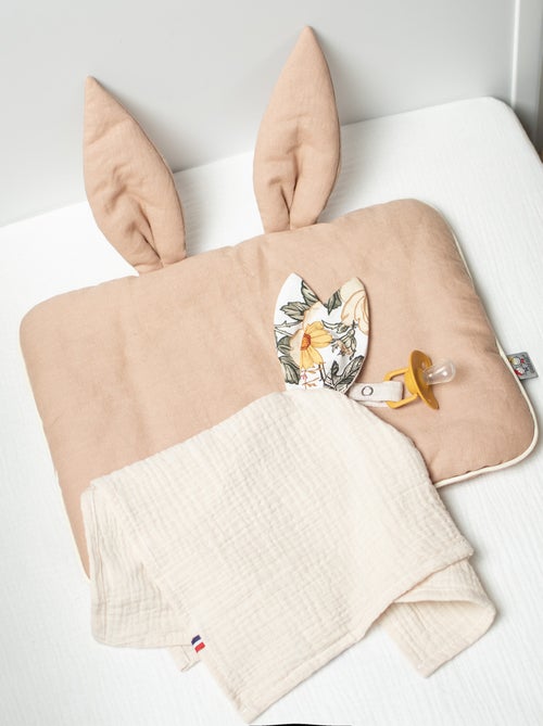 Doudou coniglio neonato porta ciuccio | sevira kids | sevira kids - Kiabi Doudou coniglio neonato porta ciuccio | sevira kids | sevira kids - Kiabi