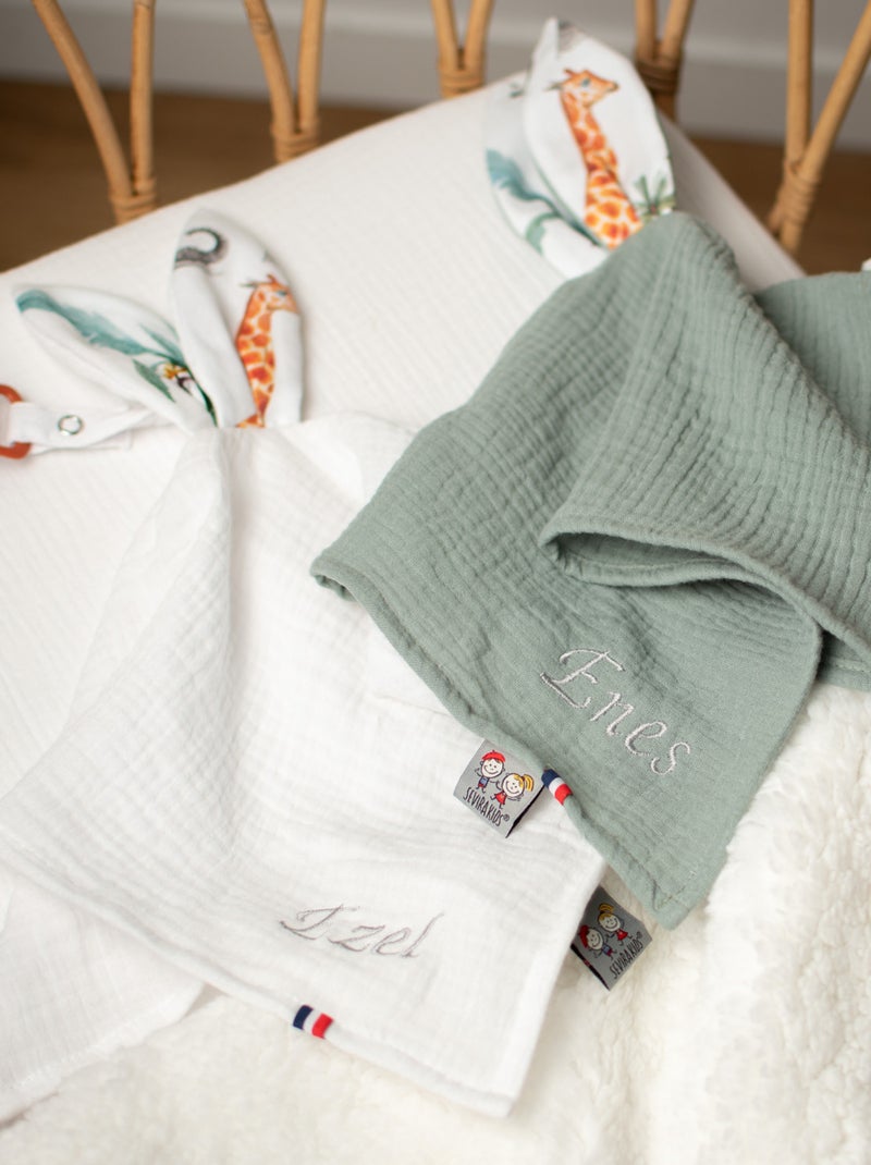 Doudou coniglio neonato porta ciuccio | sevira kids | sevira kids Bianco - Kiabi