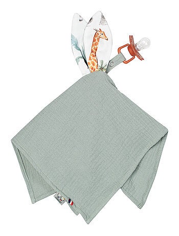 Doudou coniglio neonato porta ciuccio | sevira kids | sevira kids