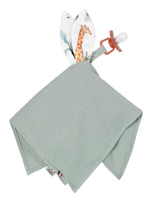 Doudou coniglio neonato porta ciuccio | sevira kids | sevira kids - Kiabi Doudou coniglio neonato porta ciuccio | sevira kids | sevira kids - Kiabi