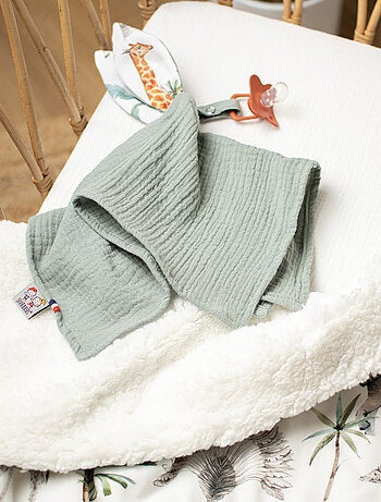 Doudou coniglio neonato porta ciuccio | SEVIRA KIDS