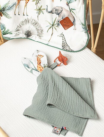 Doudou coniglio neonato porta ciuccio | SEVIRA KIDS