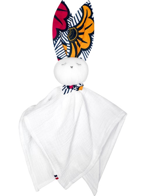 Doudou coniglio personalizzabile in garza di cotone | SEVIRA KIDS - Kiabi