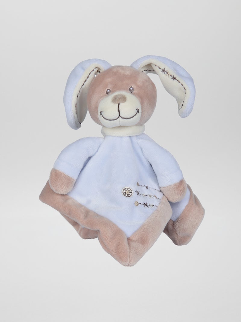 Doudou fazzoletto 'coniglio' coniglio azzurro - Kiabi