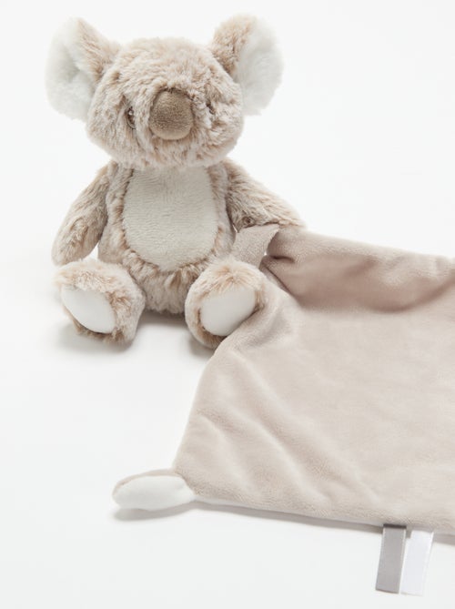 Doudou + fazzoletto in velluto - 2 pezzi - Kiabi Doudou + fazzoletto in velluto - 2 pezzi - Kiabi