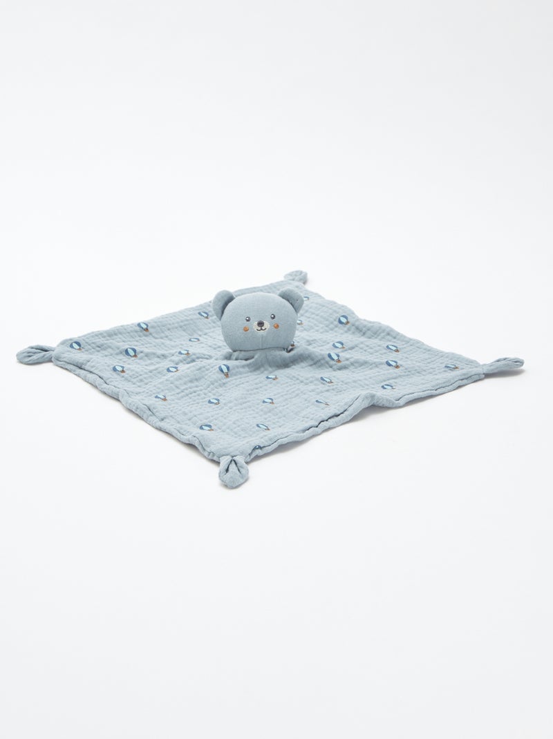 Doudou fazzoletto 'orso' Bianco - Kiabi