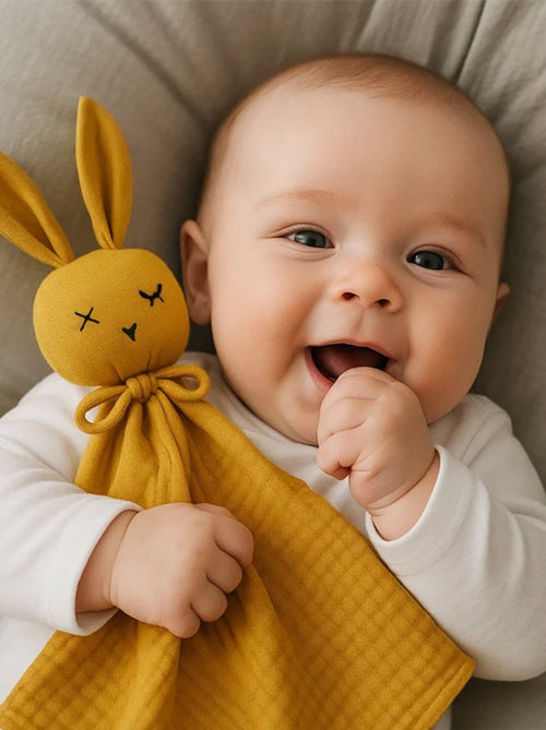 Doudou in mussola di cotone biologico - Kiabi