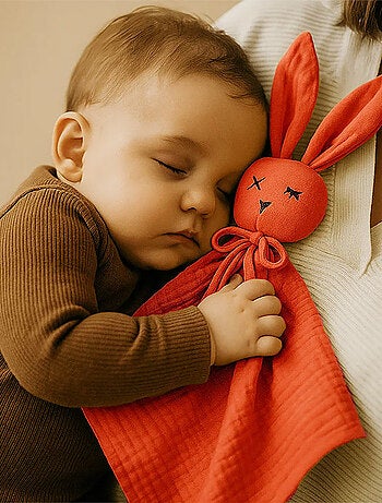 Doudou in mussola di cotone biologico