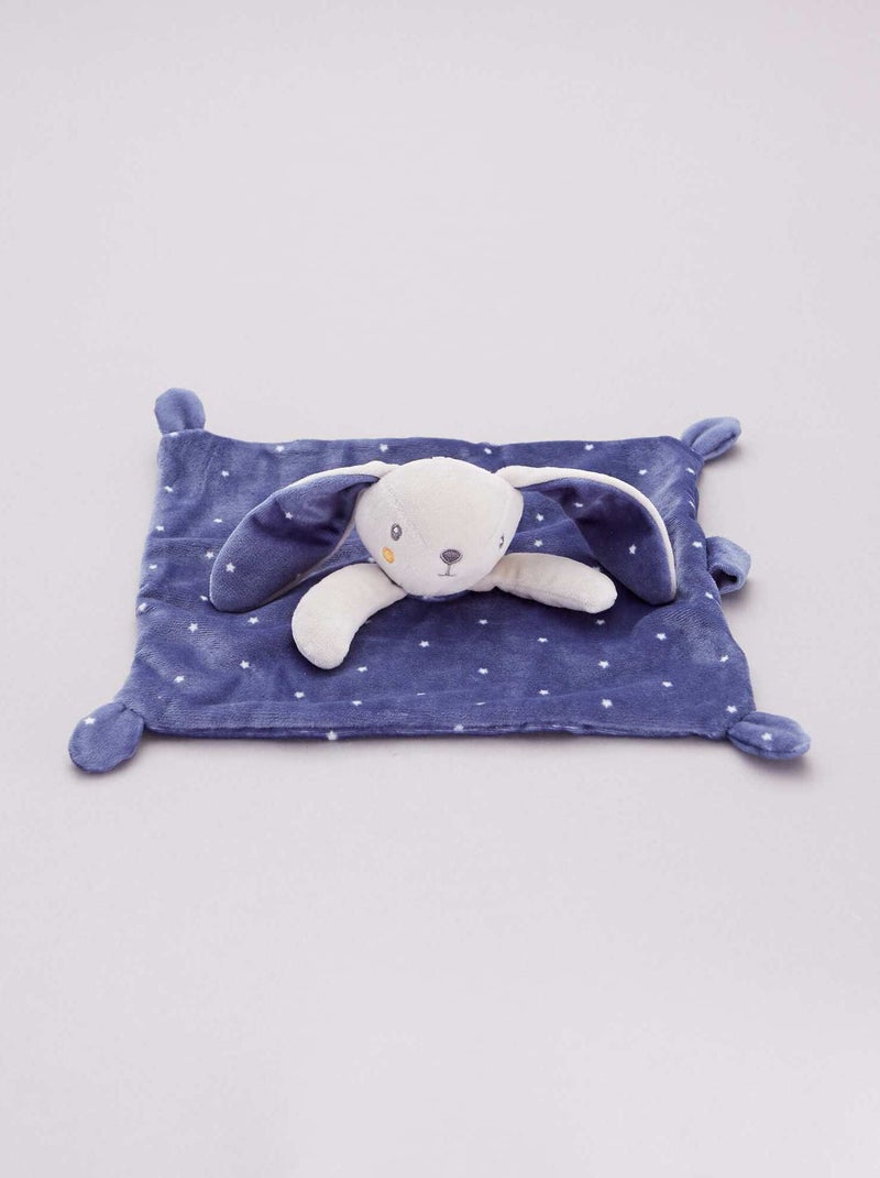 Doudou in velluto BLU - Kiabi