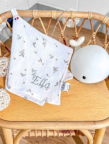 Doudou neonato con porta ciuccio | SEVIRA KIDS