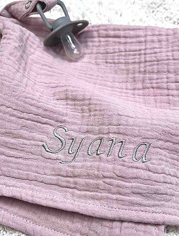 Doudou neonato con porta ciuccio | SEVIRA KIDS