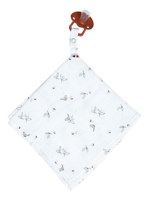 Doudou neonato con porta ciuccio | SEVIRA KIDS - Kiabi