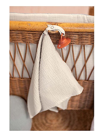 Doudou neonato con porta ciuccio | SEVIRA KIDS