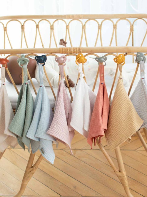 Doudou neonato con porta ciuccio | SEVIRA KIDS - Kiabi