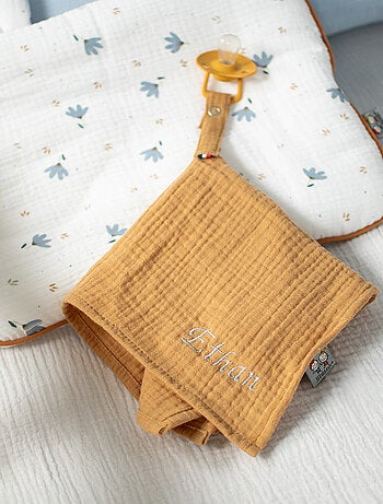 Doudou neonato con porta ciuccio | sevira kids | sevira kids