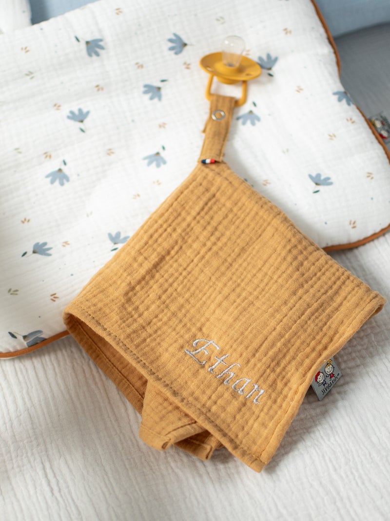 Doudou neonato con porta ciuccio | sevira kids | sevira kids Marrone chiaro - Kiabi
