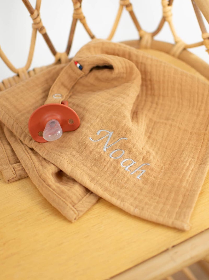 Doudou neonato con porta ciuccio | sevira kids | sevira kids Marrone chiaro - Kiabi