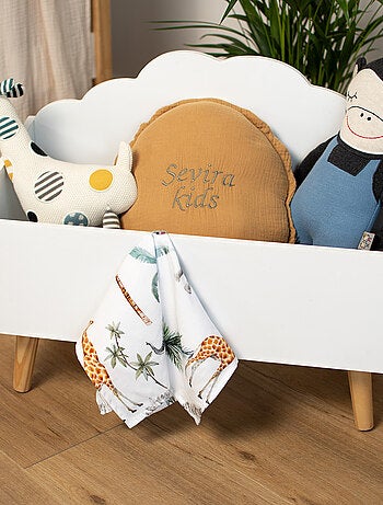 Doudou neonato con porta ciuccio | sevira kids | sevira kids