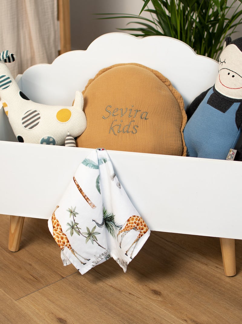 Doudou neonato con porta ciuccio | sevira kids | sevira kids Verde acqua - Kiabi