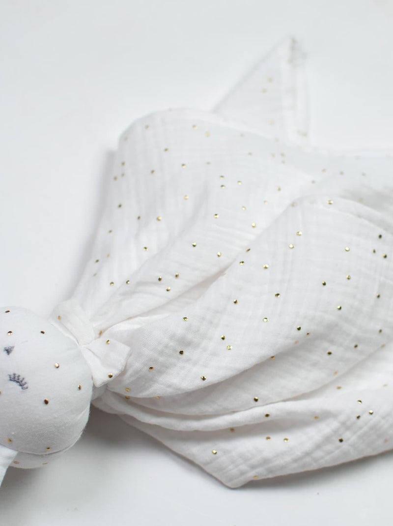 Doudou neonato in cotone | SEVIRA KIDS Bianco dorato - Kiabi