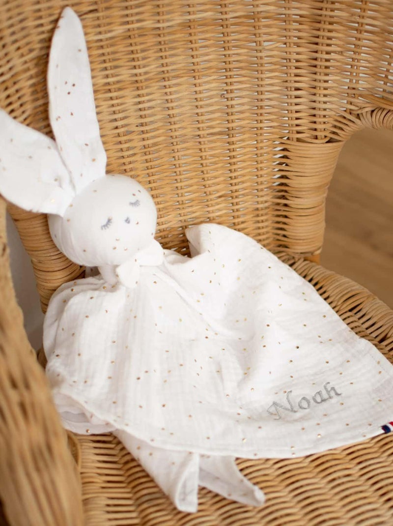 Doudou neonato in cotone | SEVIRA KIDS Bianco dorato - Kiabi