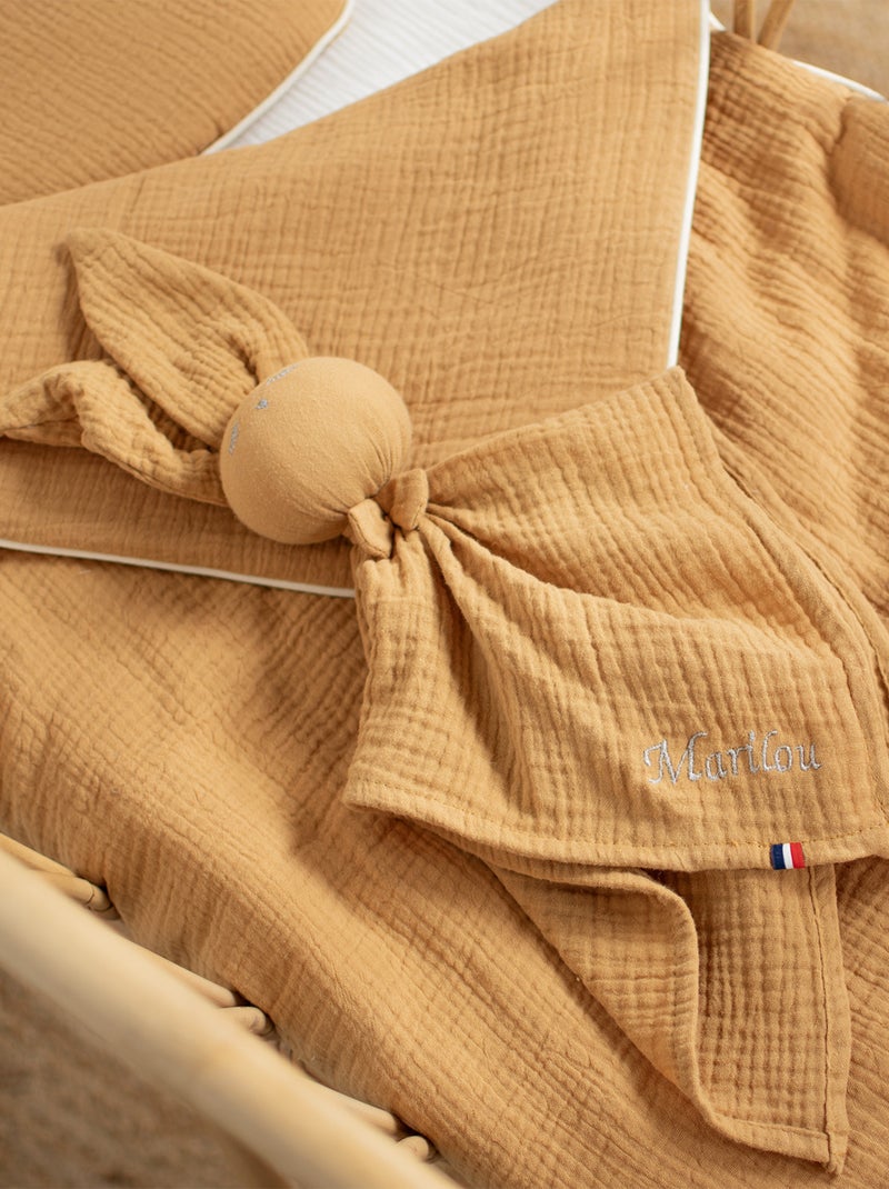 Doudou neonato in cotone | SEVIRA KIDS Marrone chiaro - Kiabi