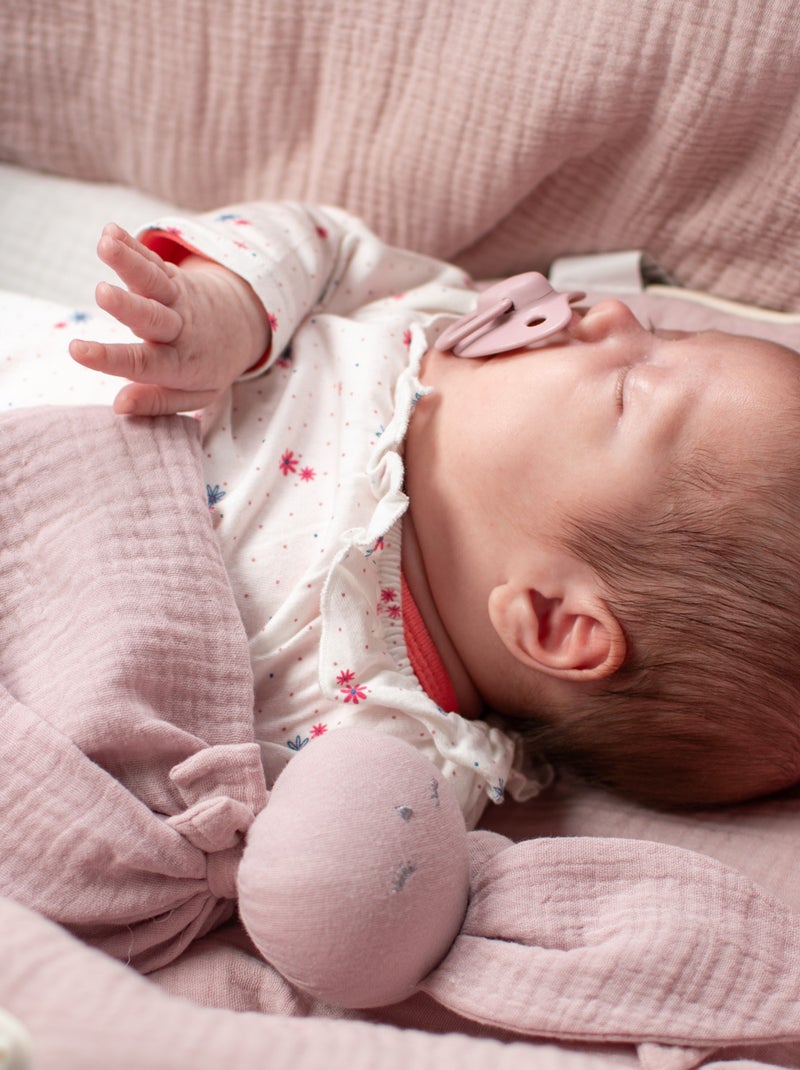 Doudou neonato in cotone | SEVIRA KIDS Rosa - Kiabi