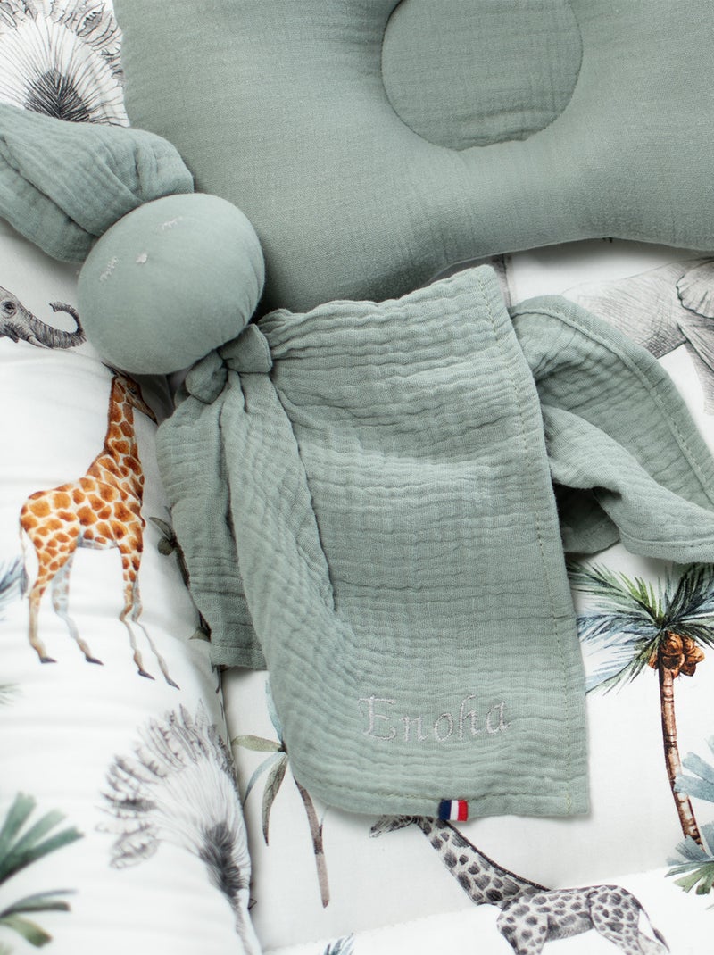 Doudou neonato in cotone | SEVIRA KIDS Verde acqua - Kiabi