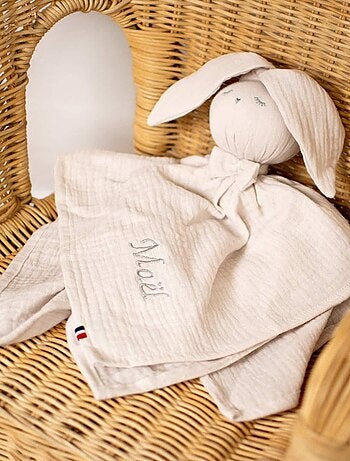 Doudou neonato in mussola di cotone | sevira kids | sevira kids