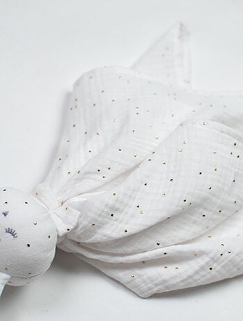 Doudou neonato in mussola di cotone | sevira kids | sevira kids