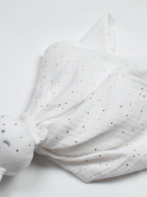 Doudou neonato in mussola di cotone | sevira kids | sevira kids - Kiabi Doudou neonato in mussola di cotone | sevira kids | sevira kids - Kiabi