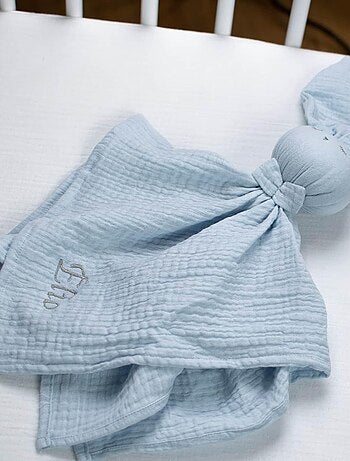 Doudou neonato in mussola di cotone | sevira kids | sevira kids