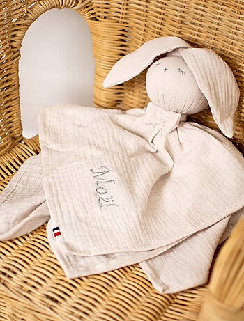 Doudou neonato in mussola di cotone | sevira kids | sevira kids