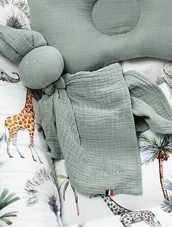 Doudou neonato in mussola di cotone | sevira kids | sevira kids