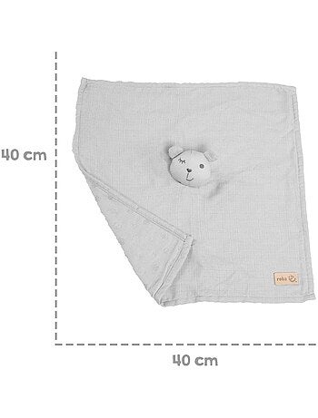 Doudou orsetto in cotone bio certificato Oeko‑Tex – "Roba Lil Planet