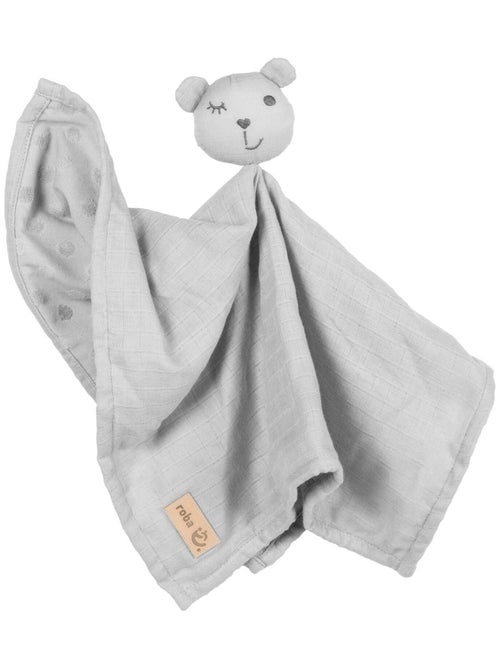 Doudou orsetto in cotone bio certificato Oeko‑Tex – "Roba Lil Planet" - Kiabi