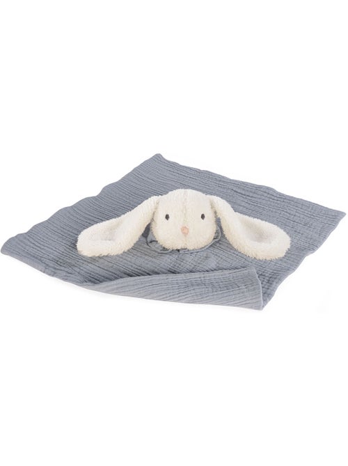 Doudou piatto con coniglietto in mussola di cotone | Walking Mum - Kiabi Doudou piatto con coniglietto in mussola di cotone | Walking Mum - Kiabi